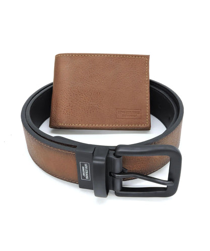Levi Strauss Signature Reversible Leather Belt & Wallet for Men | Best Gift for Men | Cinturon Cartera Regalo Hombre